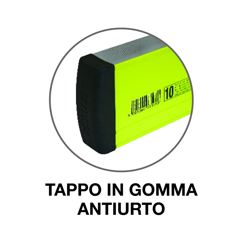 Niveau flash xl 200cm 3 fioles METRICA - 33210