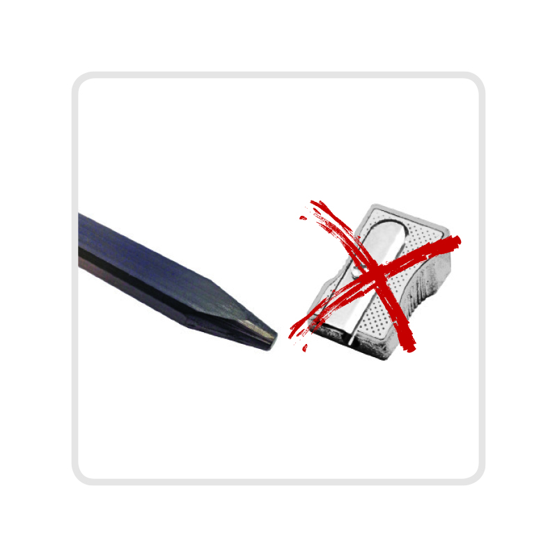 Crayon 100% graphite METRICA - 51150