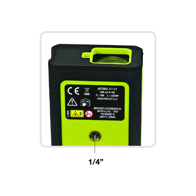 TELEMETRE LASER METRICA FLASH 80 - 61180