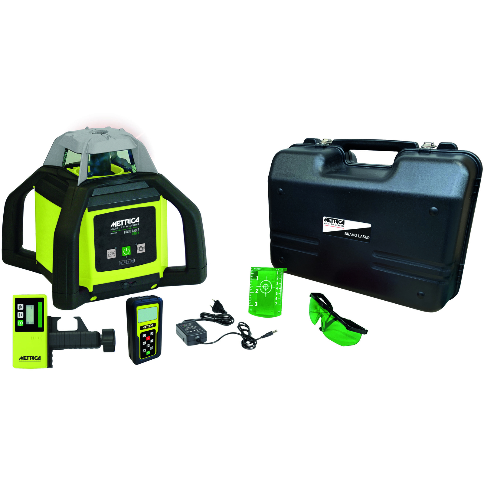 AUTOLIVELLO BRAVO LASER ROTATIVO H4 GREEN METRICA - 61386