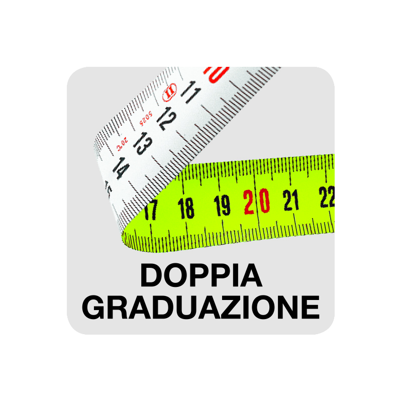 Metre ruban flash METRICA - 8975