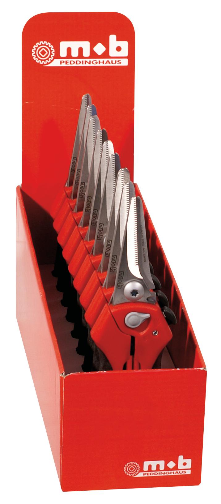 PRESENTOIR 10 CISAILLES DROITES MOB - 0000500701