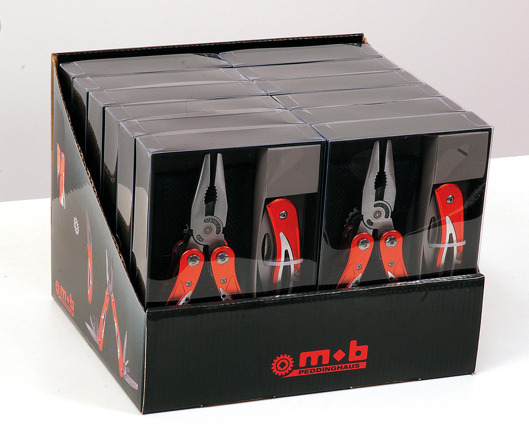 PRESENTOIR12 SETS MULTITOOL + COUTEAU MOB - 0000506201