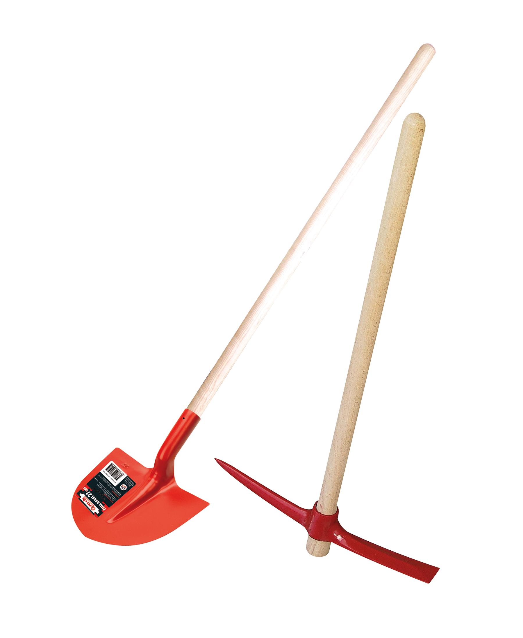 LOT CHANTIER 1 PELLE RONDE 27+1 PIOCHE 56 MOB - 0000986701