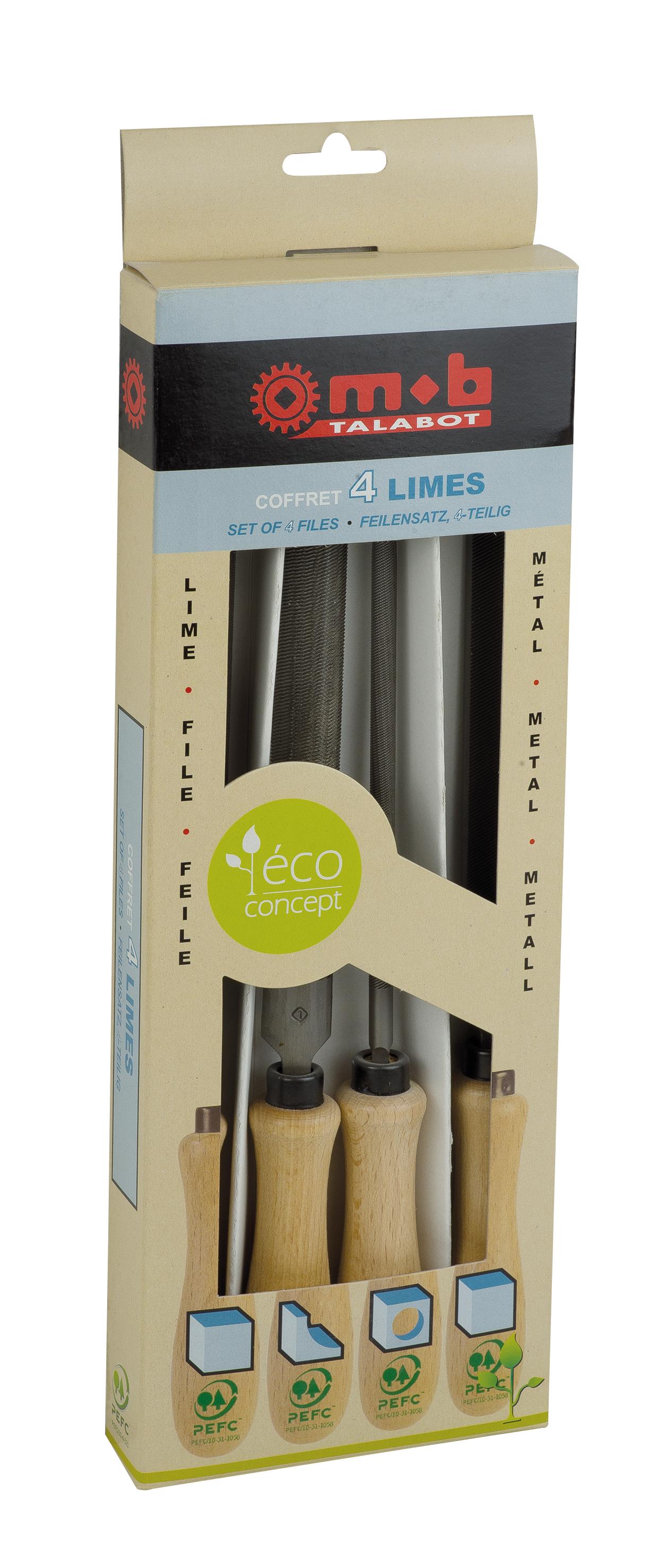 JEU DE 4 LIMES ECO CONCEPT MOB - 0000990E01