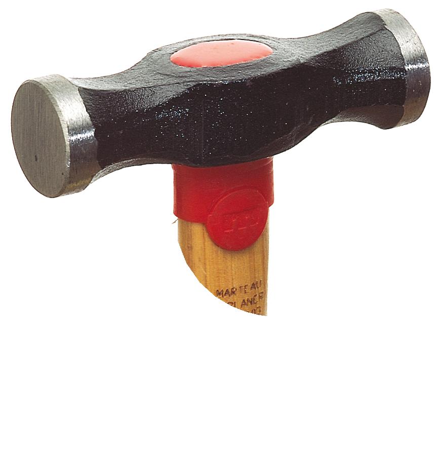 MARTEAU A PLANER 2 TETES RONDE 60MM MANCHE HICKORY MOB - 0204600301
