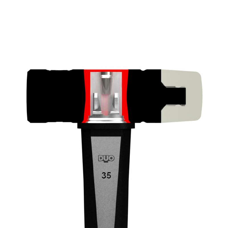 MARTEAU DUO 50 MANCHE CARBON - MOB OUTILLAGE - 0390500701