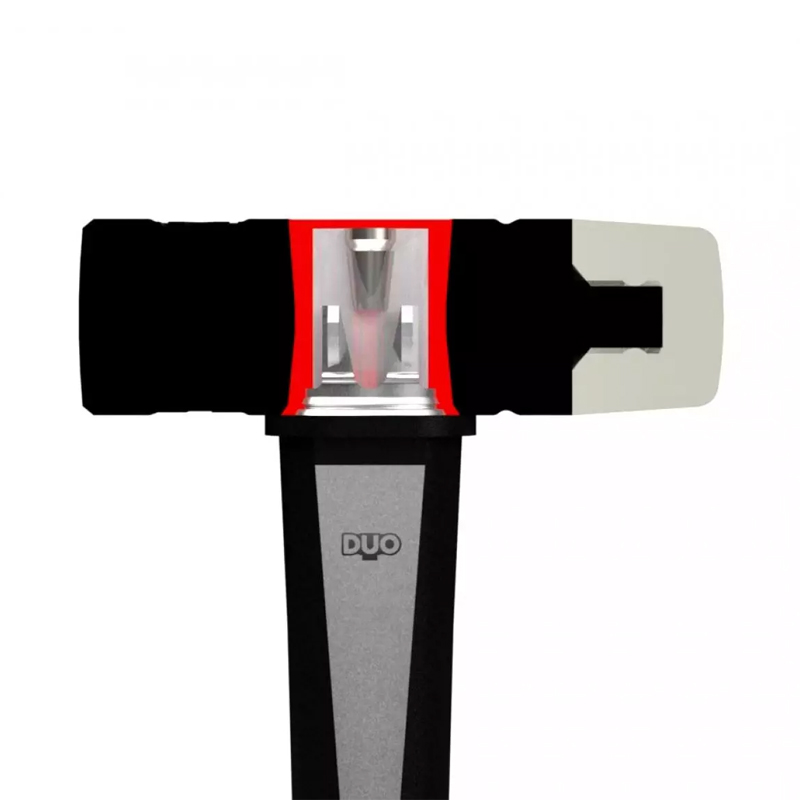 MARTEAU DUO ∅40 TPU ROUGE NT - MOB OUTILLAGE - 0390409701