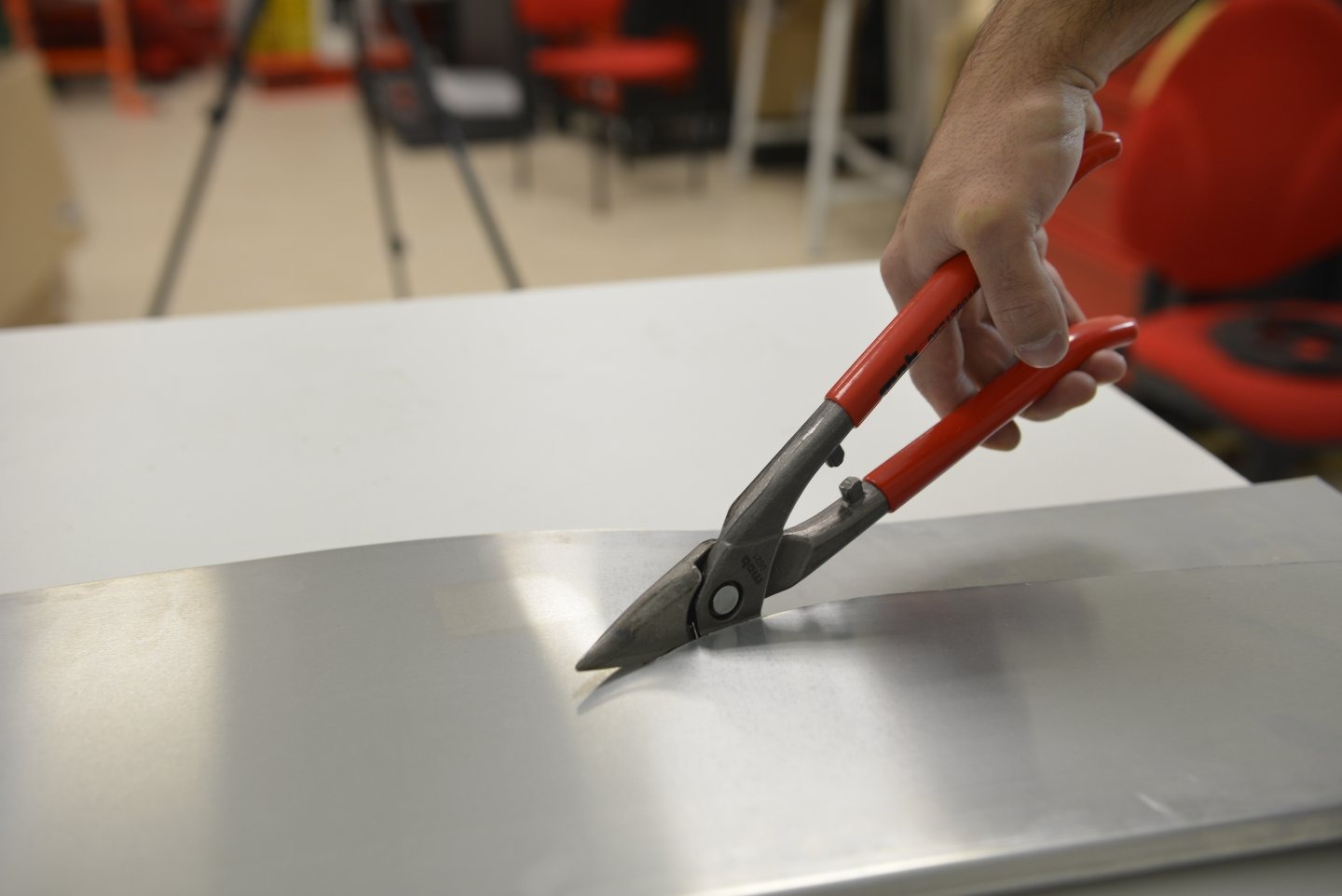 Cisaille bichantourneuse coupe à gauche 260 mm - MOB OUTILLAGE - 0521261101