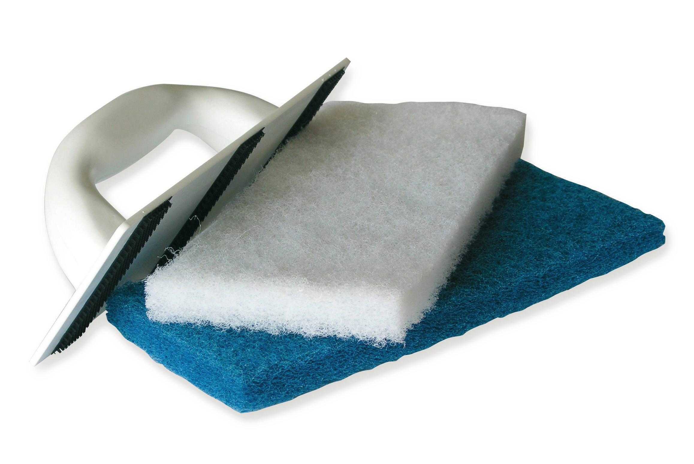 PLATOIR DE NETTOYAGE 25X11CM 2 TAMPONS ABR MONDELIN - 152570