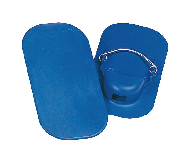 PAIRE PATINS CARRELEUR MODELE LISSE - BLEU MONDELIN - 154080