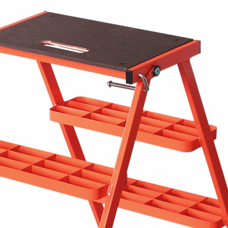 MARCHEPIED PLIANT ALUMINIUM 90CM FSC MIXTE - MONDELIN - 201710