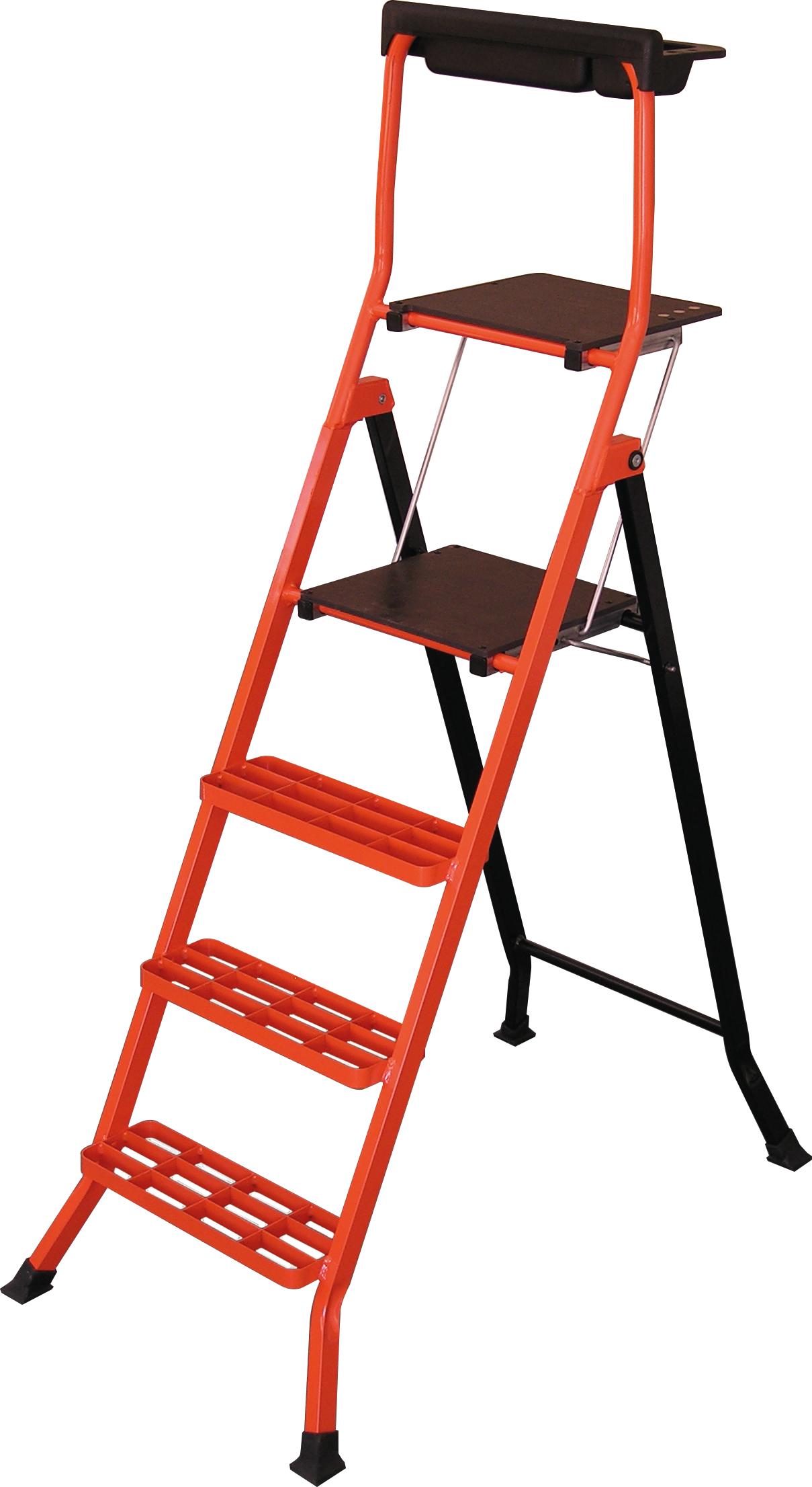 ESCABEAU CAILLEBOTIS 90 CM EN ACIER PEINT MONDELIN - 201910