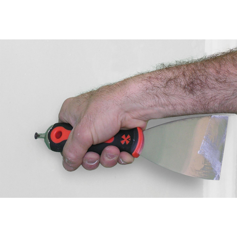 COUTEAU ENDUIRE 127MM INOX EMBOUT BIMAT MONDELIN - 221780