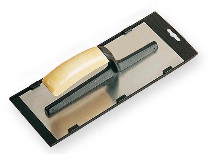 PLATOIR INOX 28 X 12 CM MONT.FDV POIGNEE BOIS MONDELIN - 231421