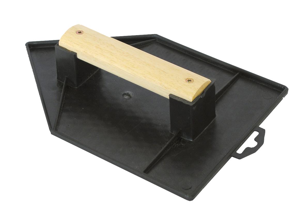 TALOCHE NOIRE POINTUE 18X27CM POIGNEE BOIS MONDELIN - 313132