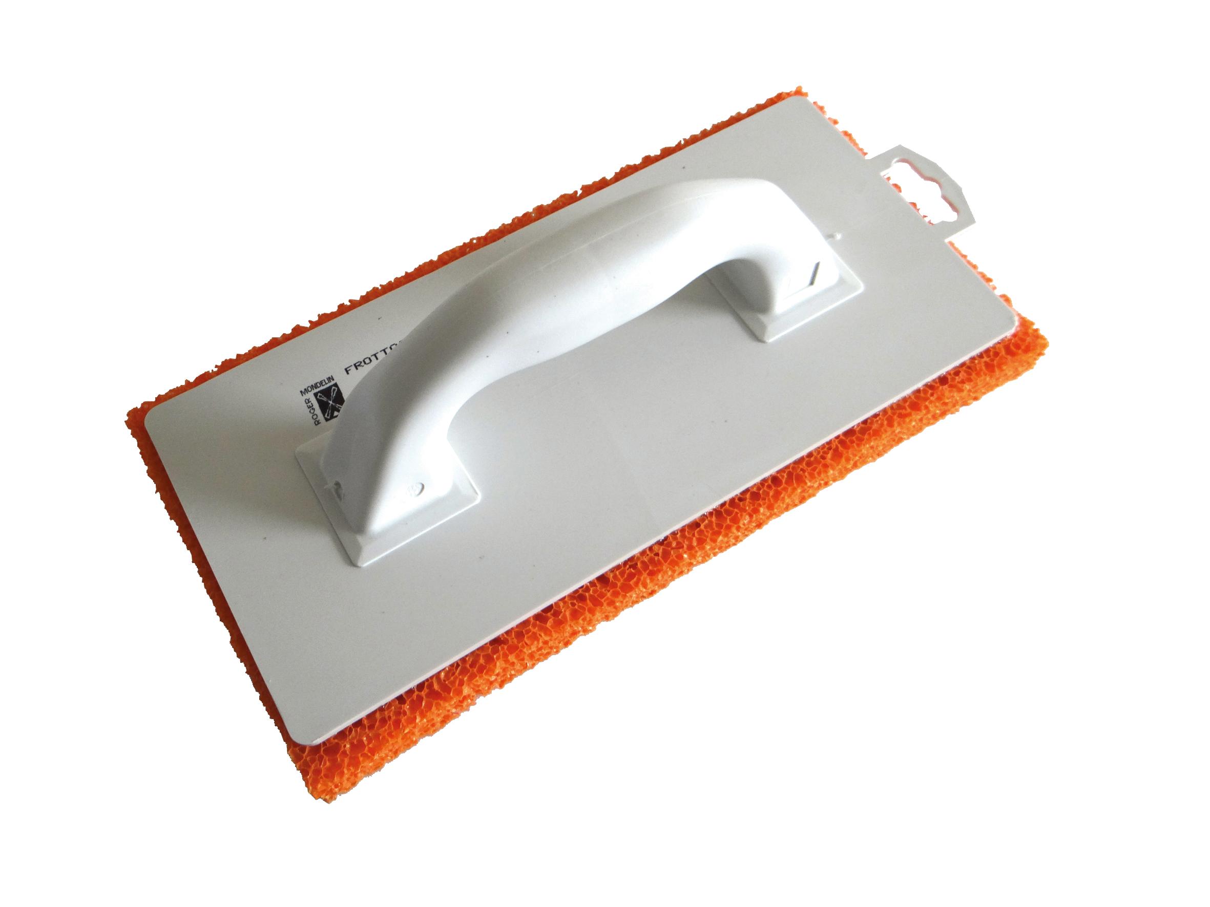 FROTTOIR MONOBLOC SPONGIEUX ORANGE 14X29CM MONDELIN - 317040