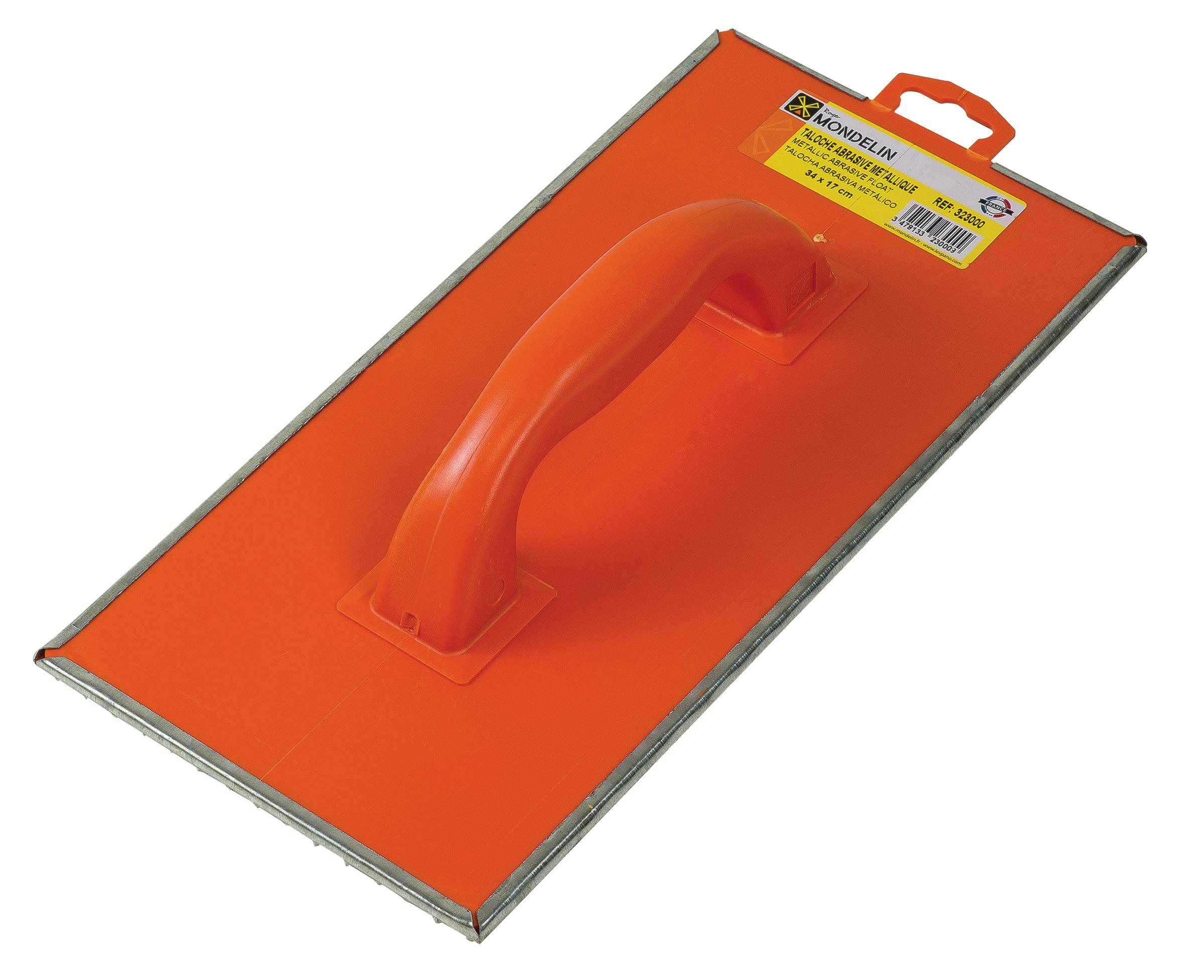 TALOCHE ABRASIVE METALLIQUE 34X 17CM ITE, BETON CELLULAIRE MONDELIN - 323000