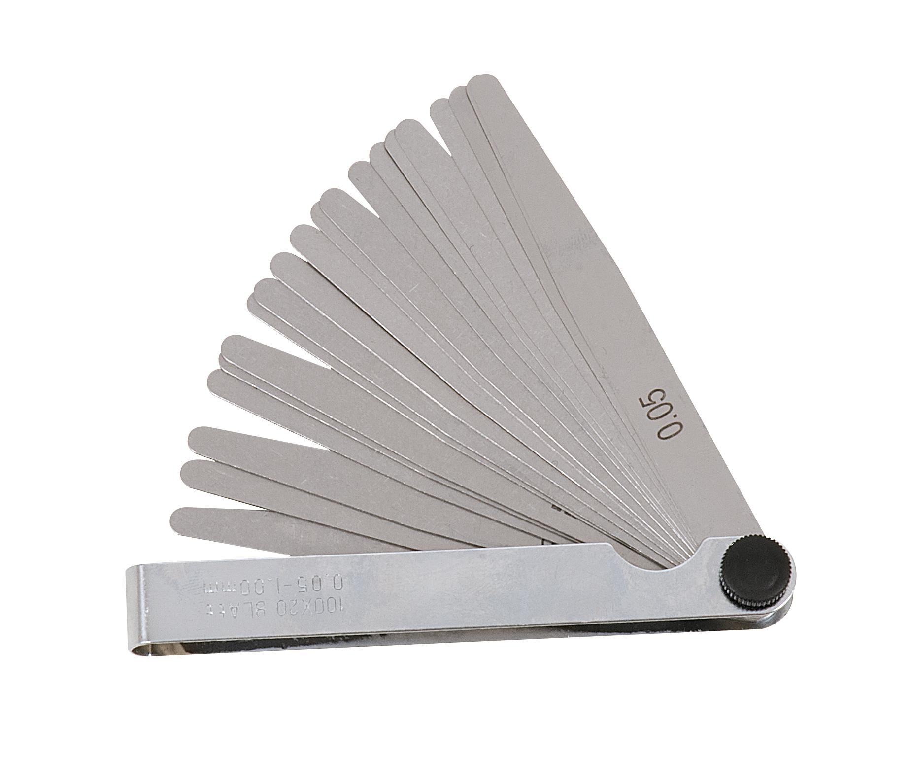 JAUGE EPAISSEUR 20 LAMES - LG 100MM MOB - 5260200001