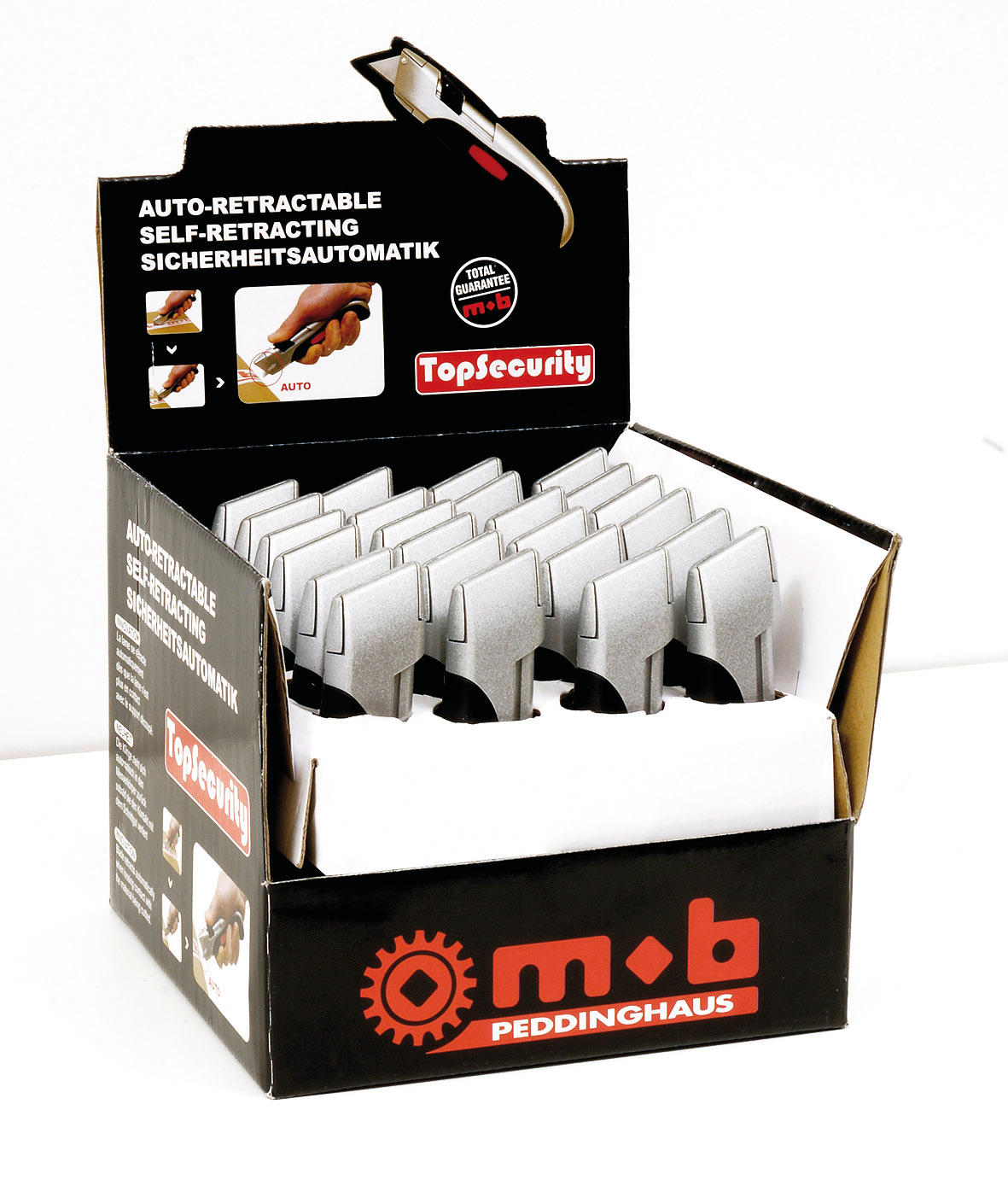 24X CUTTER TOP SECURITY AUTORECTRACTABLE+PLV MOB - 6228012401