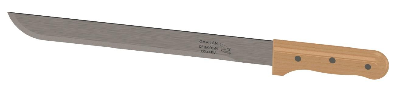 MACHETTE DROITE 23205/23206 LAME 14'' L. TOTALE 51 CM MOB - 6401500010