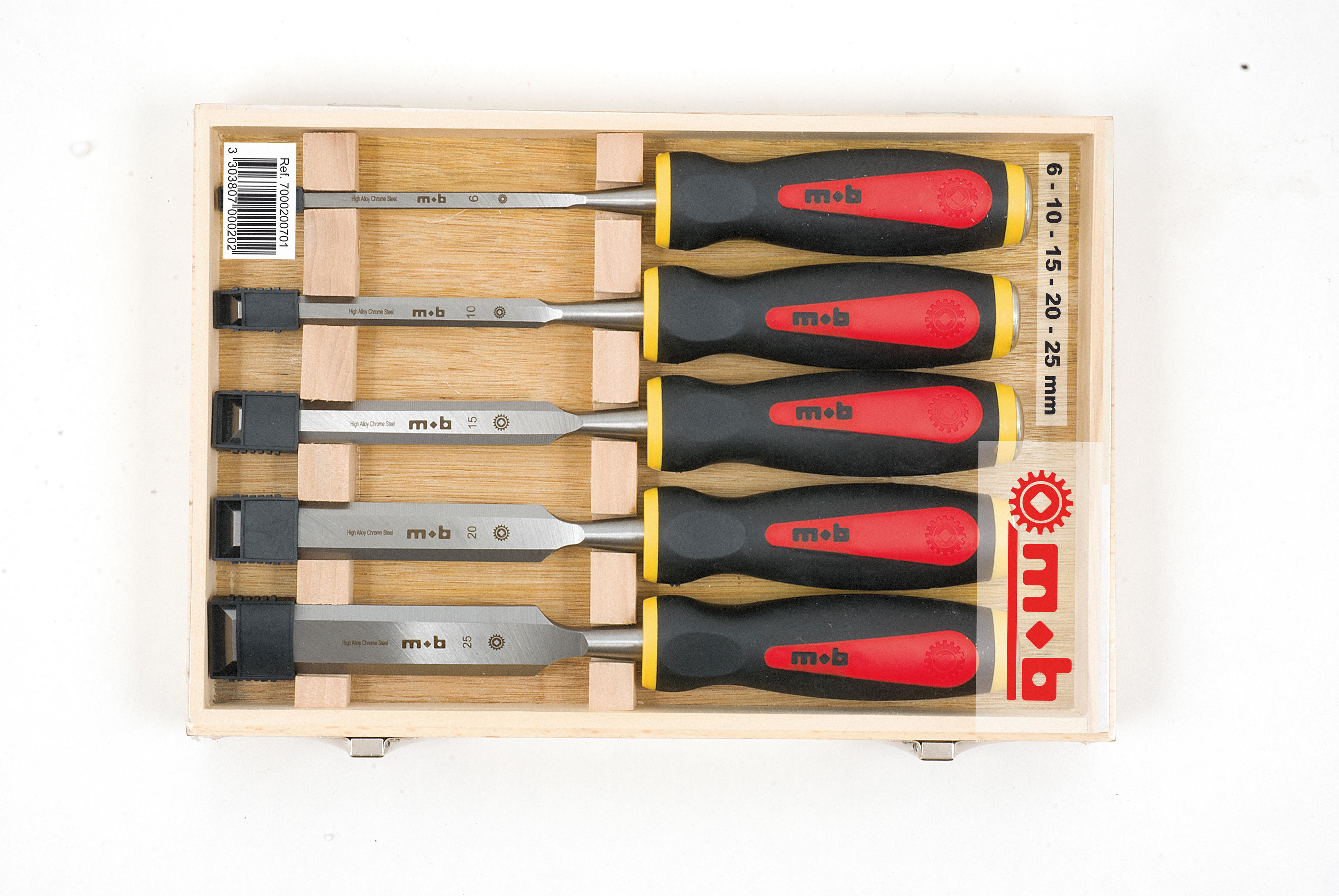 COFFRET 5 CISEAUX SCULPTEUR TRIMAT MOB - 7000200701