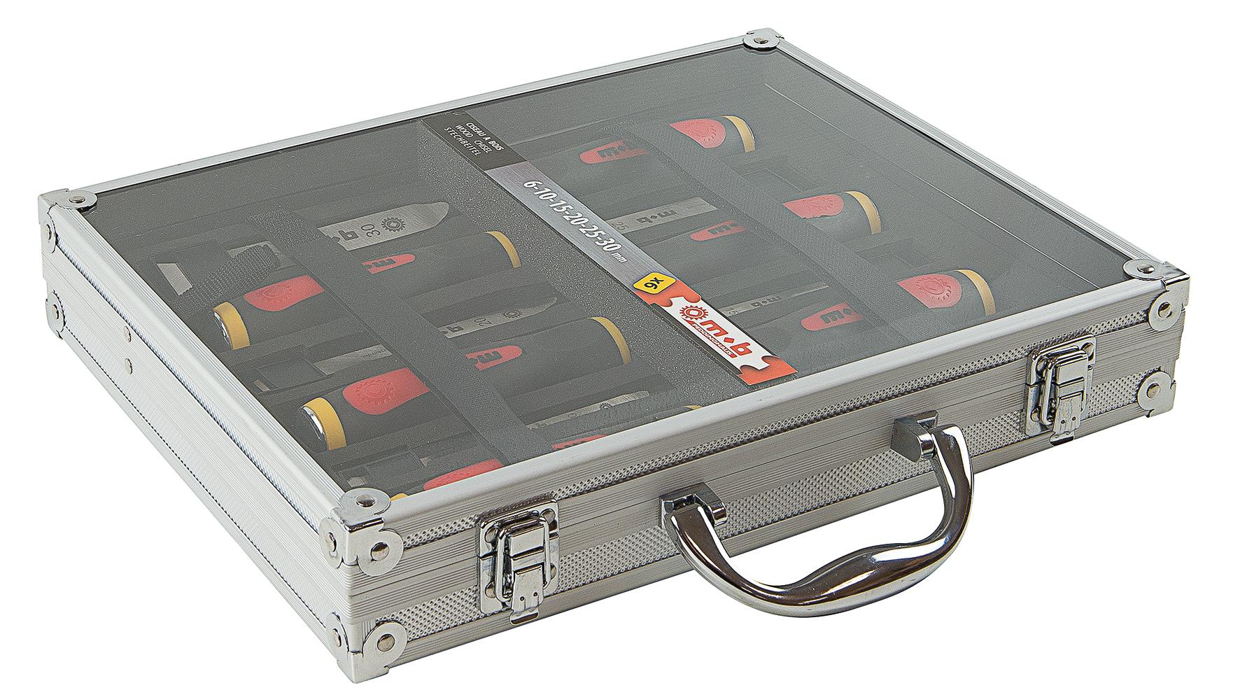 MALLETTE ALU 6 CISEAU SCULPTEUR MANCHE NERTECH MOB - 7000300701