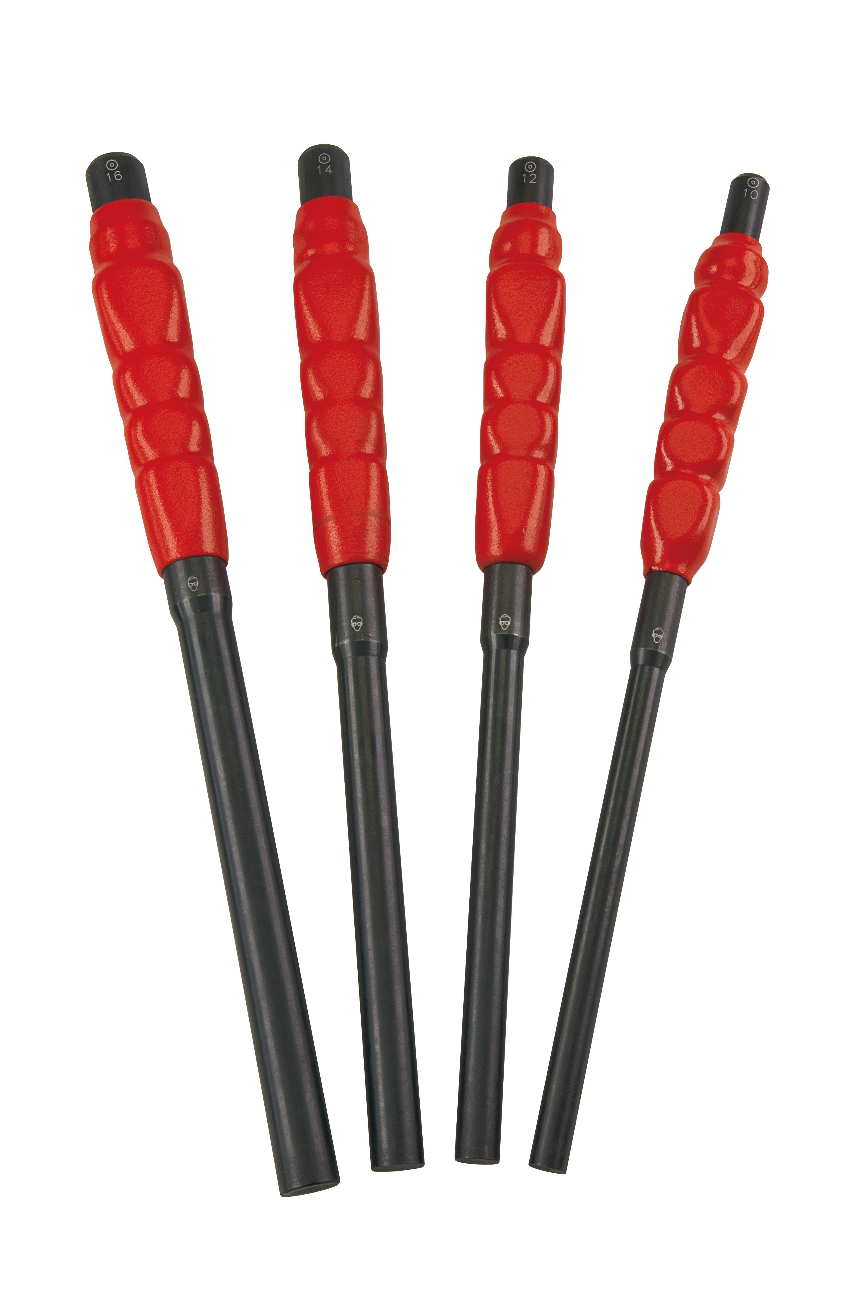 SET 4 CHASSES-AXE 10/12/14/16MM LG300MM MOB - 7262040010