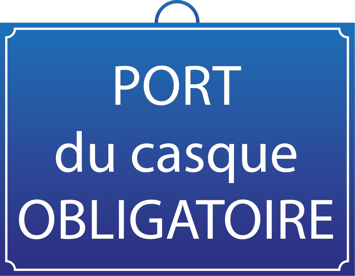 PORT DU CASQUE OBLIGATOIRE MONDELIN - 802050