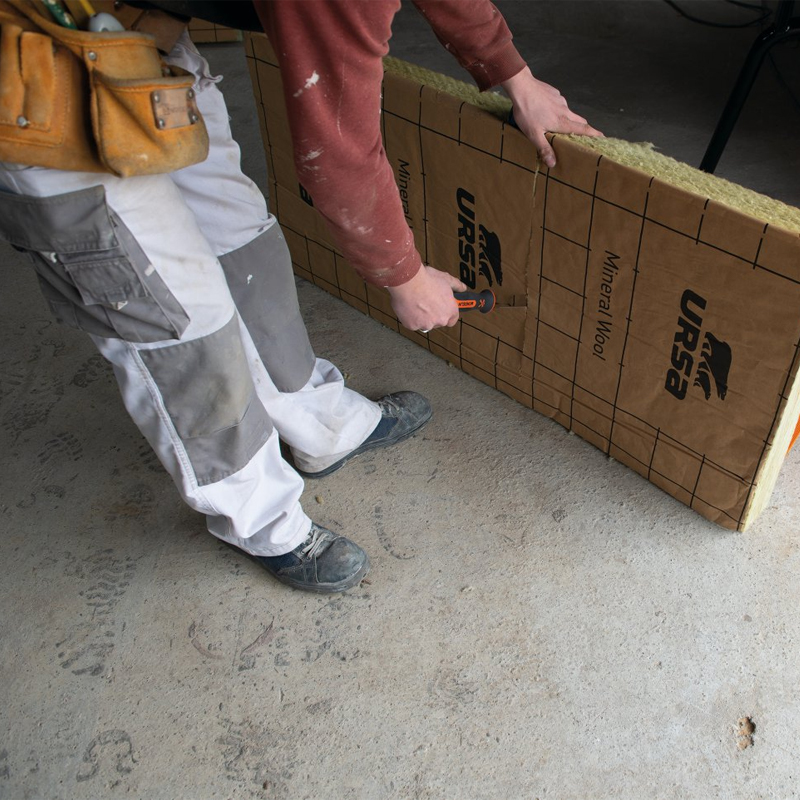 COUTEAU POUR ISOLANTS 28CM MANCHE BIMAT PREMIUM - MONDELIN - 830560