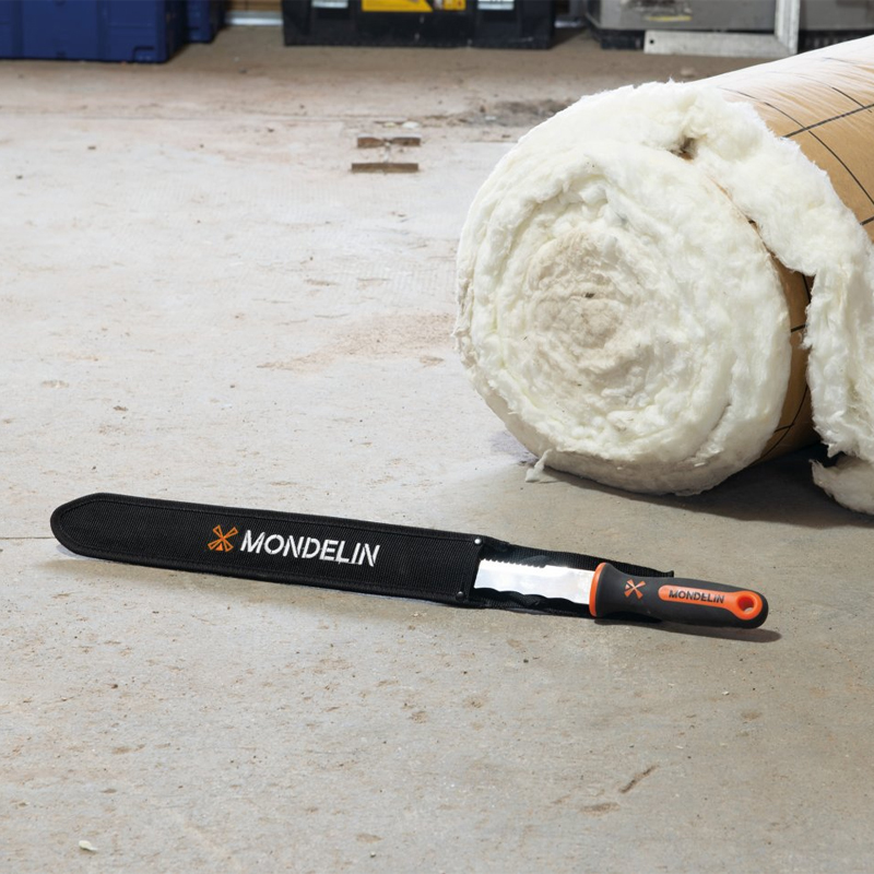 COUTEAU POUR ISOLANTS 36CM MANCHE BIMAT PREMIUM - MONDELIN - 830570