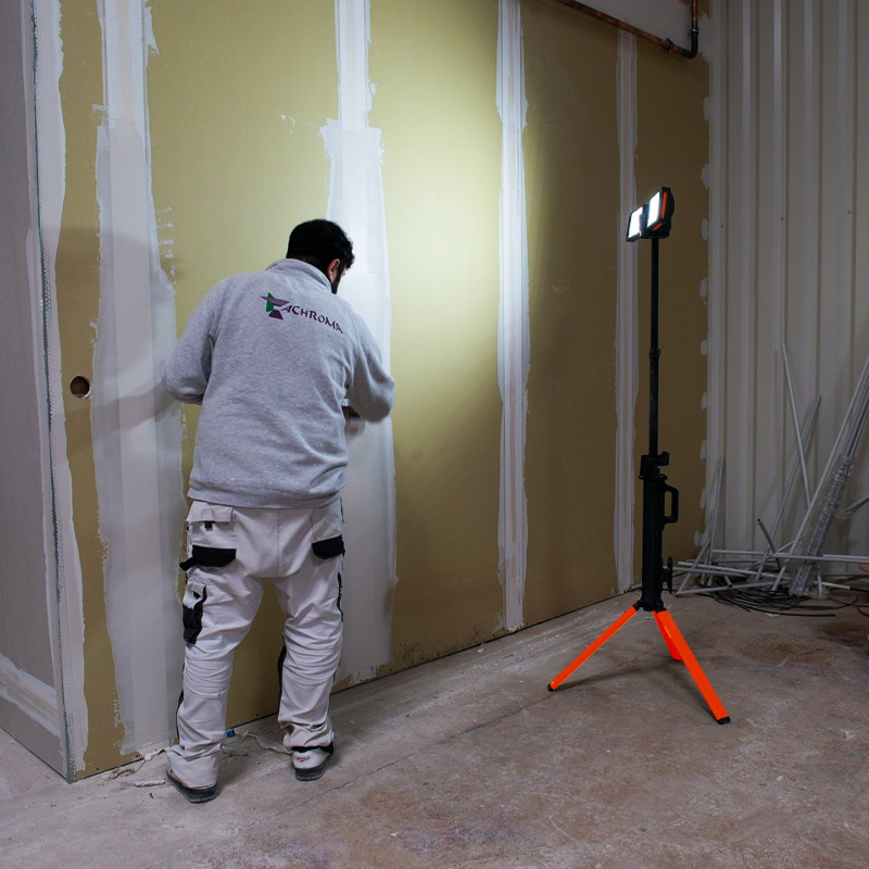 LAMPE TÉLÉSCOPIQUE DE CHANTIER FLASH - MONDELIN - 865070