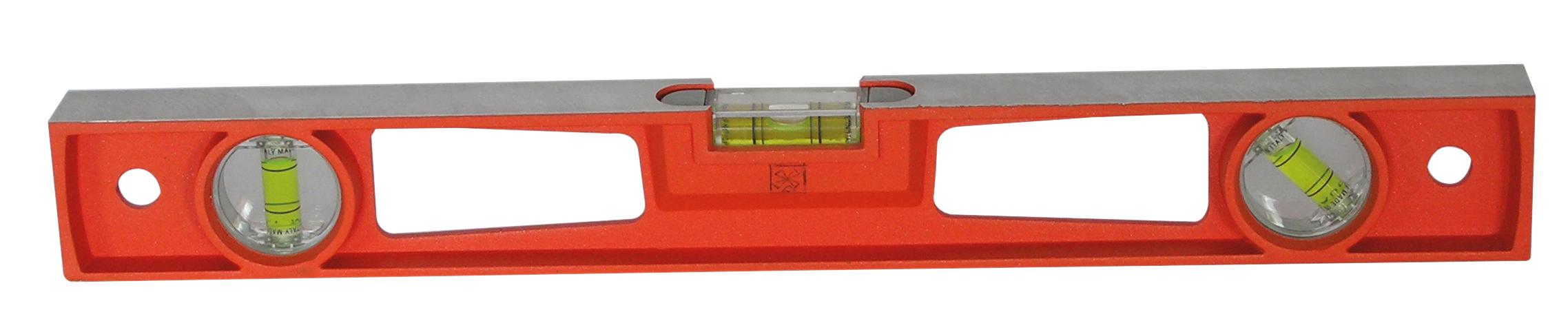 NIVEAU RECTANGULAIRE MOULE 60 CM 2 SEMELLES 2 POIGN. MONDELIN - 872060