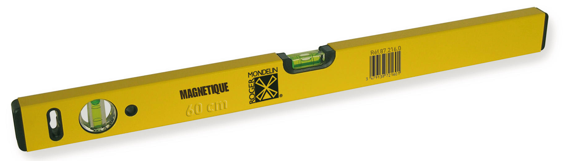 NIVEAU RECTANGLE MAGNETIQUE 60 MONDELIN - 872160