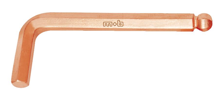 CLE MALE SPHERIQUE 5MM CU-BE - MOB OUTILLAGE - 9051050081