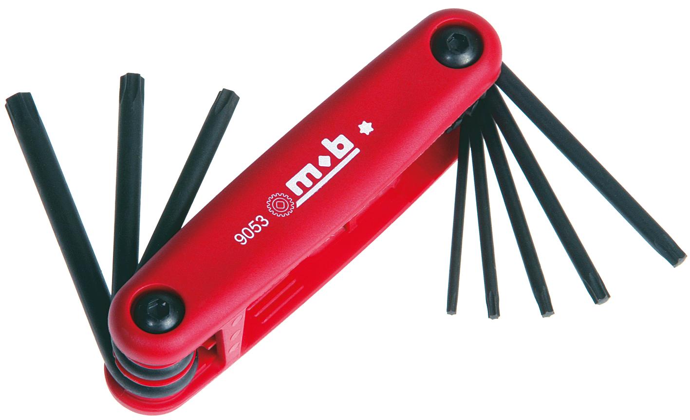 JEU 8 CLES TORX SUR MONTURE PROTANIUM MOB - 9053010201