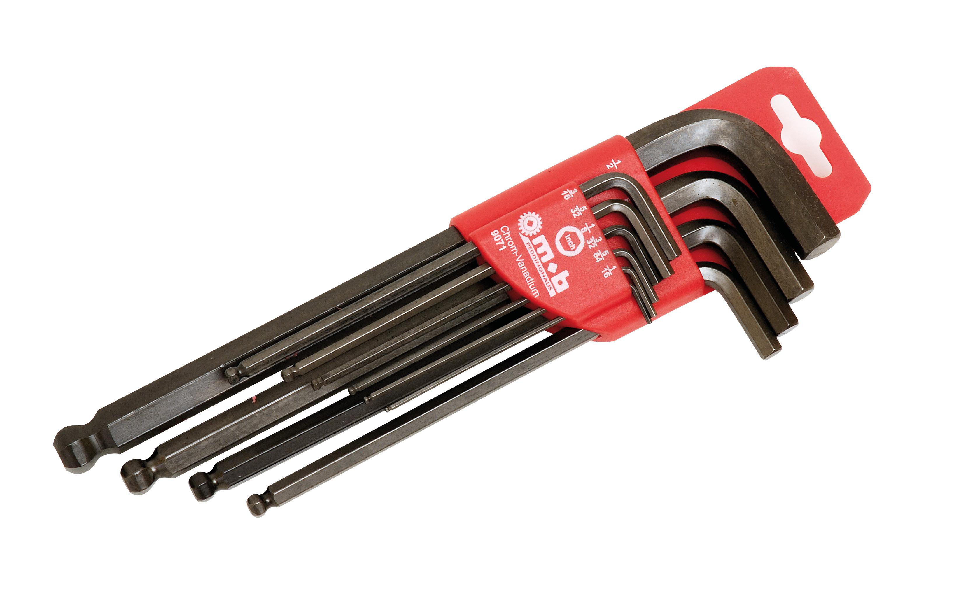 JEU 10 CLES MALES 6 PANS LONGUE SPH CRV POUCE MOB - 9071010001