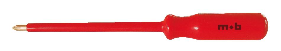 TOURNEVIS ISOLE PHILLIPS PH2/125MM CU-BE - MOB OUTILLAGE - 9102504081