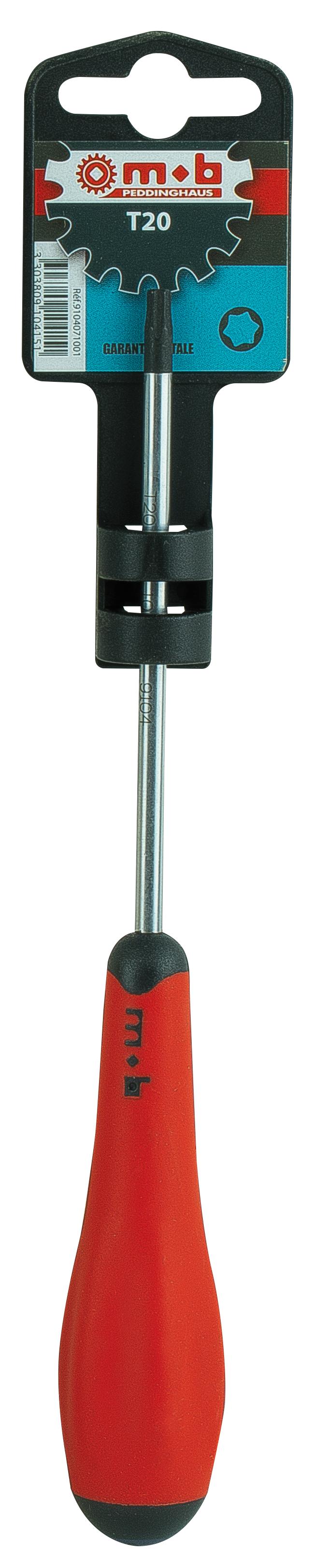 TOURNEVIS TYPE TORX T30 125 SUR CARTE MOB - 9104101001