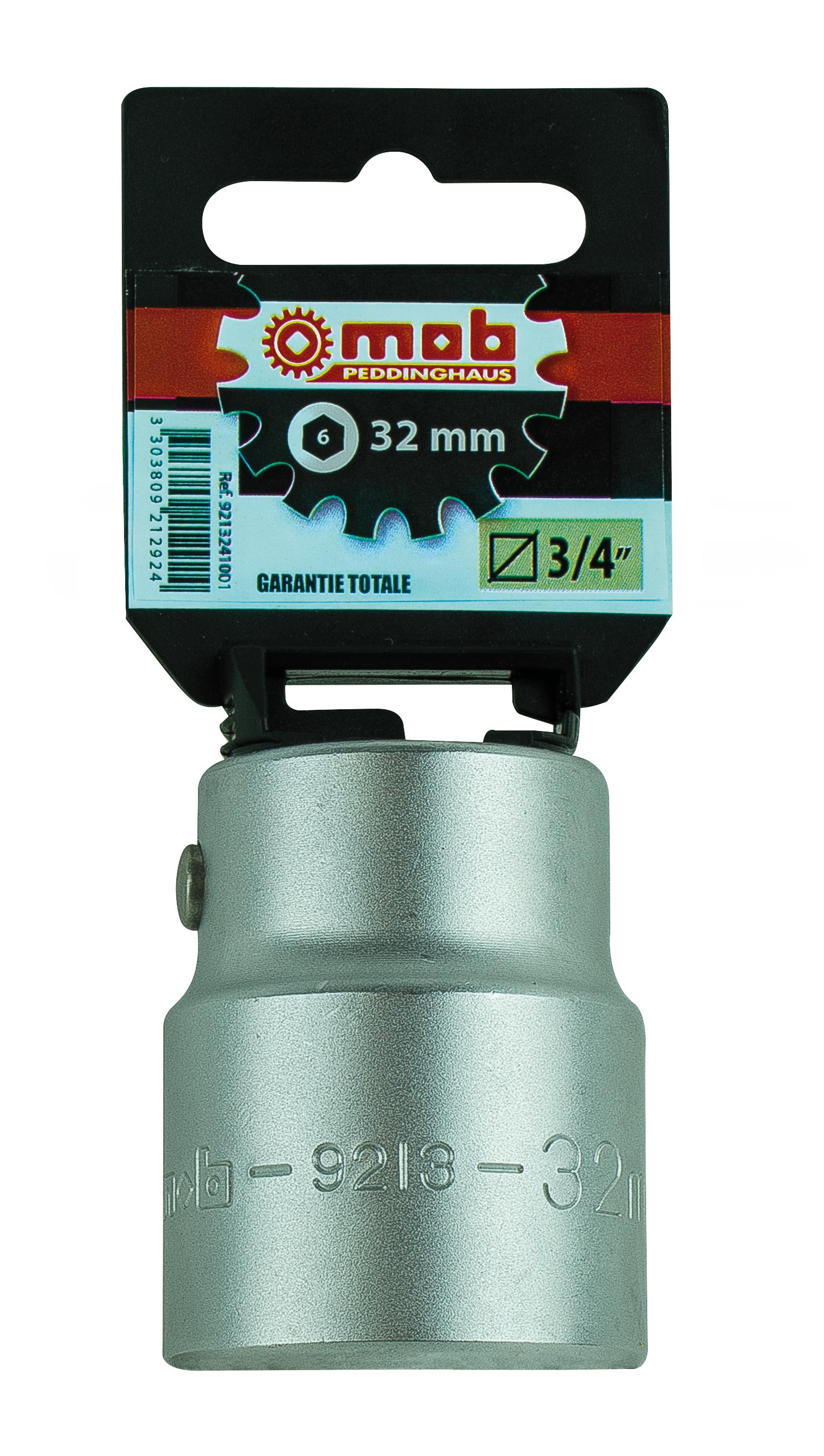 DOUILLE 6PTS 3/4 22MM SUR CARTE MOB - 9213221001