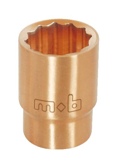 1/2'' DOUILLE 12 P 27MM CU-BE - MOB OUTILLAGE - 9215270081
