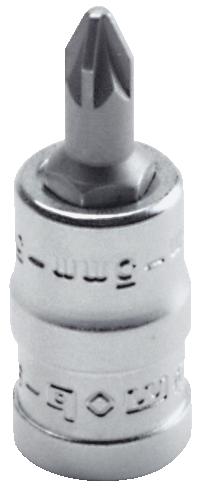 DOUILLE TOURNEVIS TYPE POZIDRIV 1/4'' PZ1 MOB - 929C010401