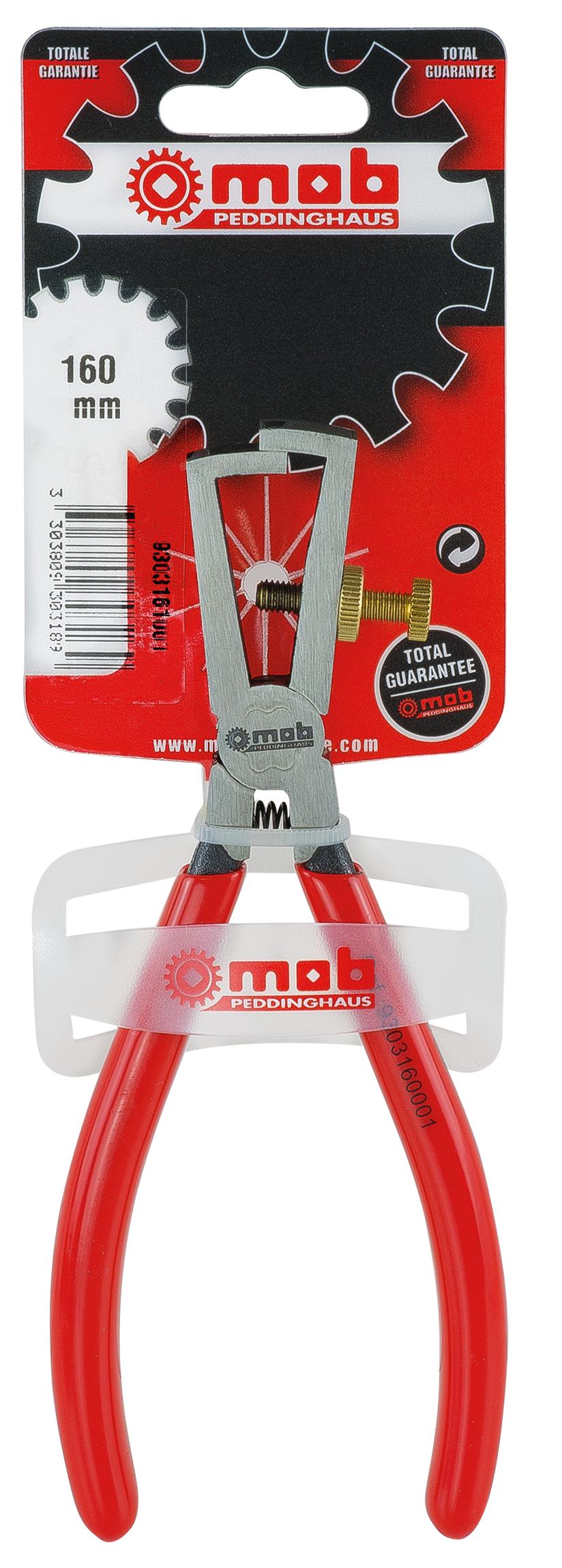 PINCE A DENUDER REGLABLE 160 MM SUR CARTE MOB - 9303161001