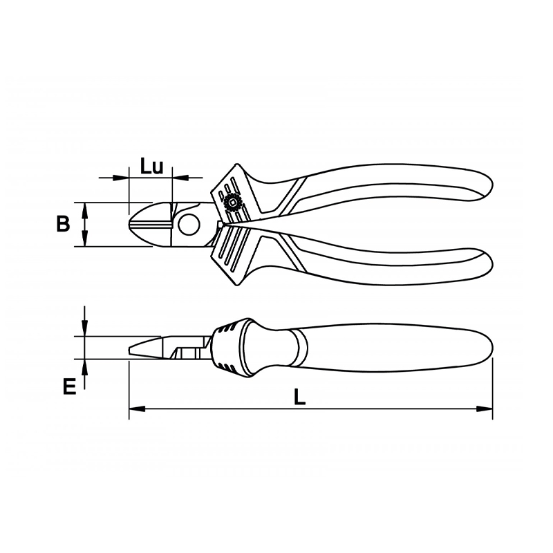 PINCE DÉNUDANTE COUPANTE CD 160 ISOLÉE 1000V  - MOB OUTILLAGE - 9335661401