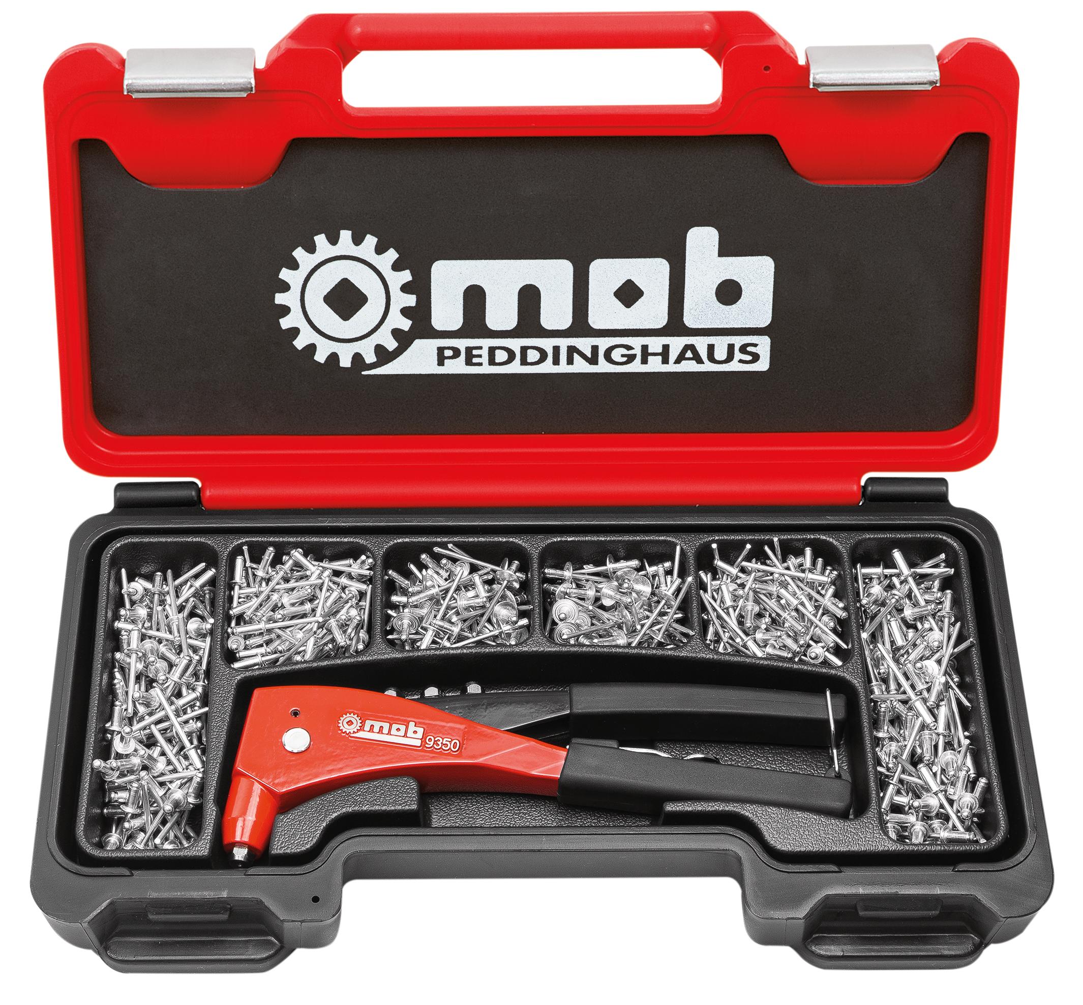 COFFRET PINCE A RIVETER + 500 RIVETS MOB - 9350005001