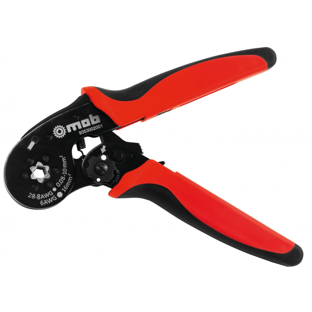 Pince à crémaillère pour sertissage embouts de câbles MOB - 9353002001