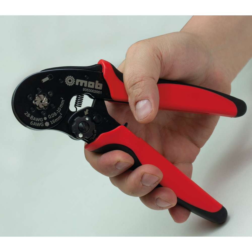 Pince à crémaillère pour sertissage embouts de câbles MOB - 9353002001