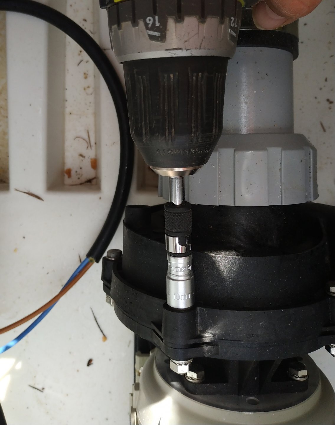  Lot 2 en 1 porte-embout + porte-douille 1/4