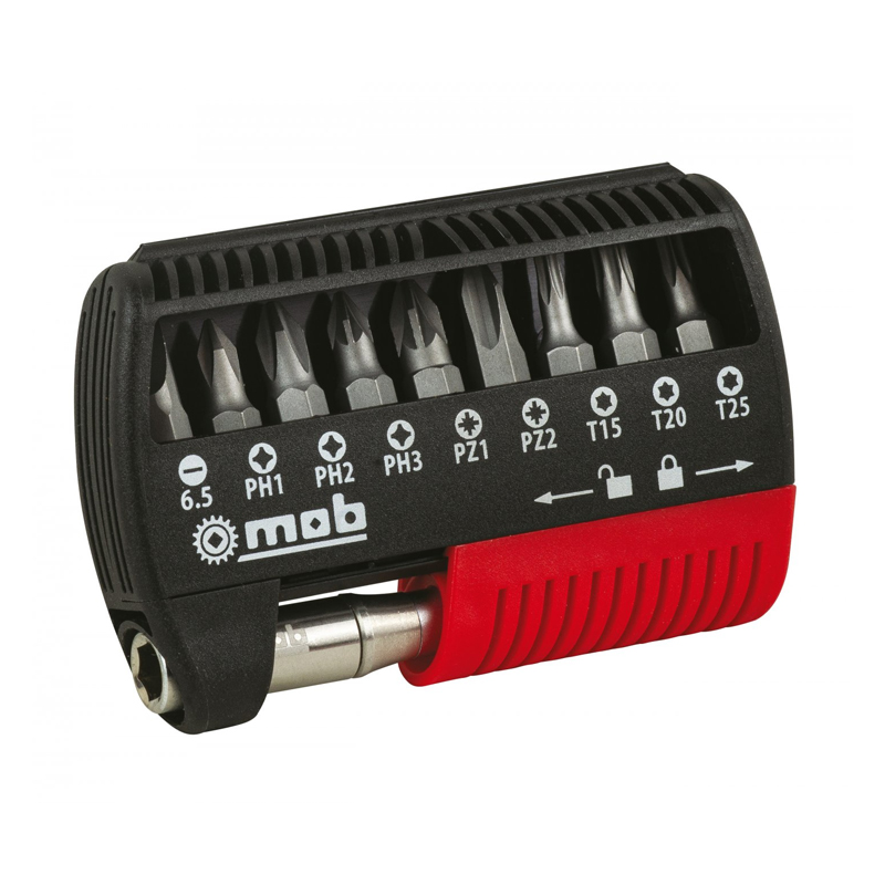 XL3 : POIGNÉE ET 3 PORTE-EMBOUTS LONGS - MOB OUTILLAGE - 9463001001