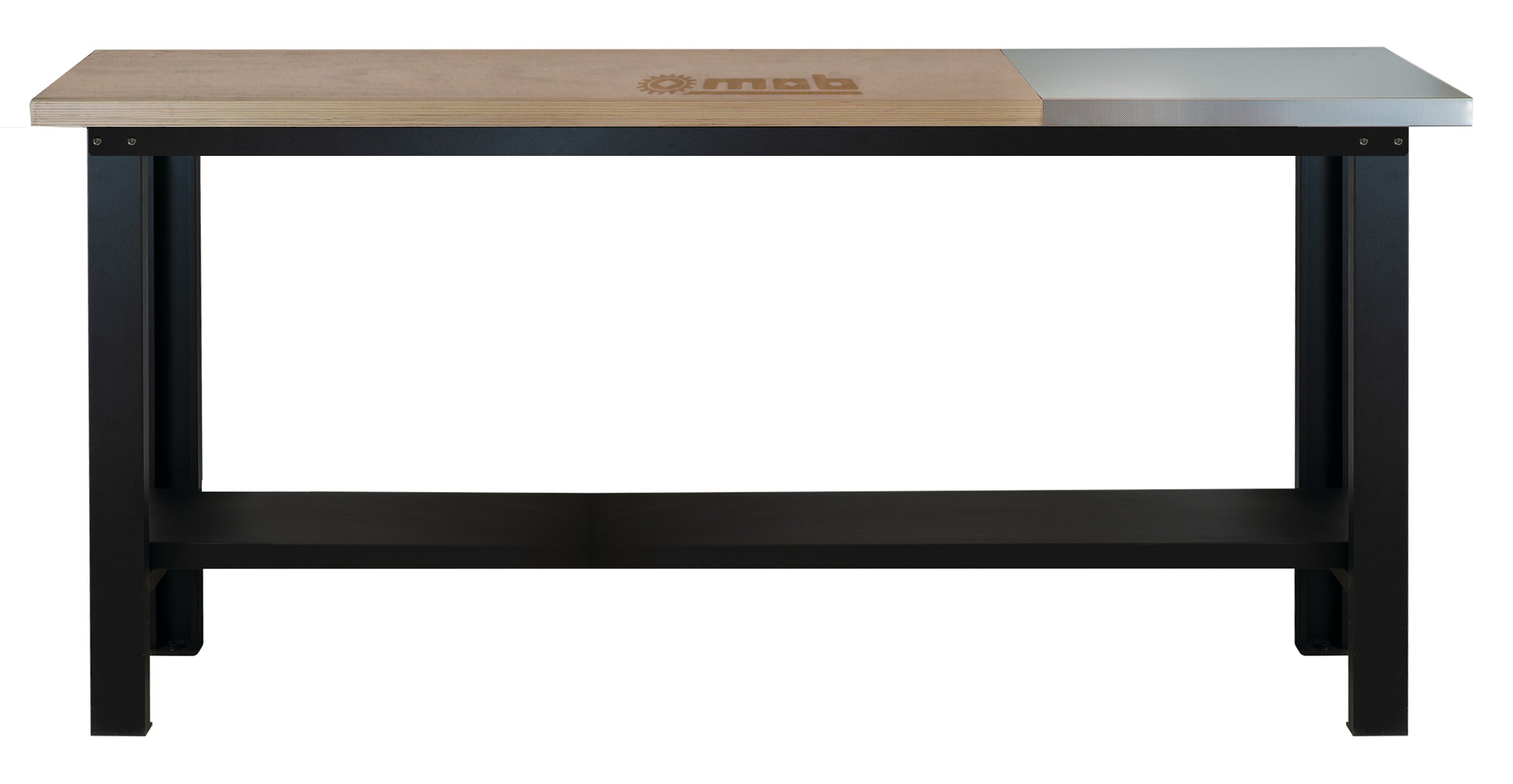 Établi 2m avec plaque inox - MOB OUTILLAGE - 9611059901